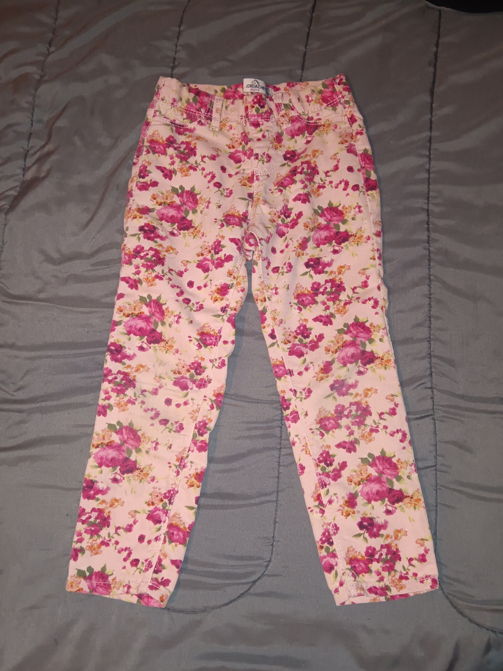 Jordache Pink Floral Jeans